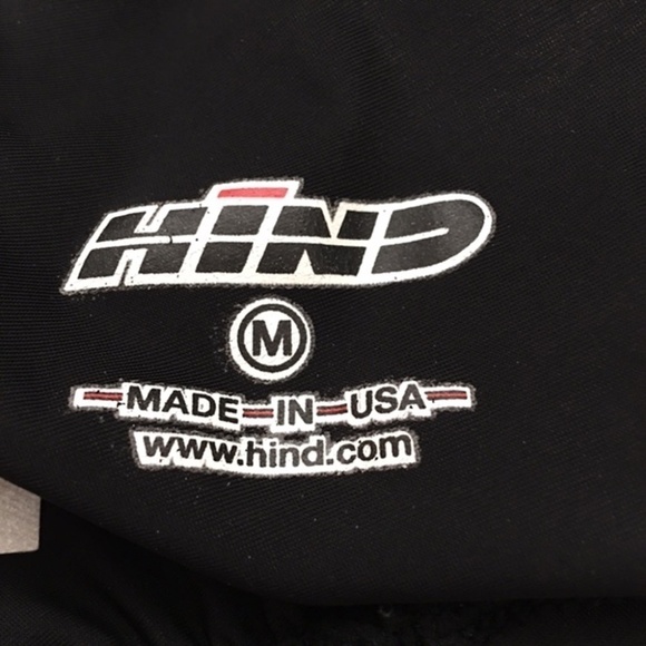 Hind Biking Cycling Shorts Chamois Padded with Spandex Excellent Condition - Picture 8 of 11